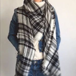 ModCloth Loch and Key Scarf Plaid